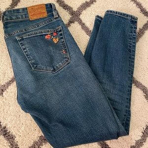 Lucky Brand Flower Jeans